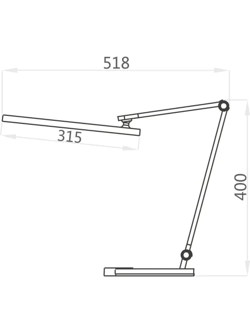 Светильник Uniel ULM-D113 18W/3000-6000K/DIM WHITE