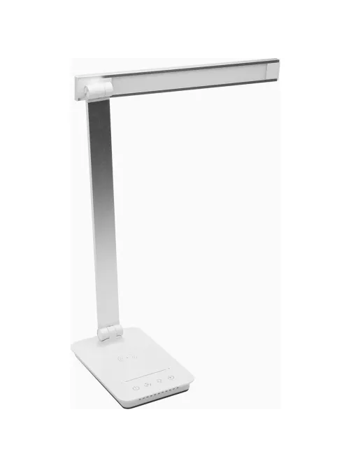 Светильник Ultraflash UF-834 C01 бел (Led настол, 8Вт, 5 ССТ, ночник, зар.)