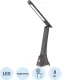 Светильник Ultraflash UF-733 C02 черный (Led,8Вт, 6500К, 3 ур. яркости)