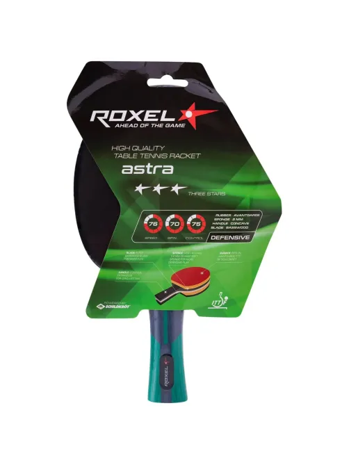 Ракетка н/т Roxel 3x Astra, коническая, УТ-00015357