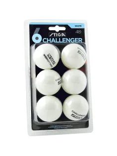 Мяч для настольного тенниса Stiga Challenger упак.6 шт. 5200-06 диам 40 мм