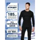 Термофутболка с дл. рукавом муж. чер. Activ-25 р-р 50