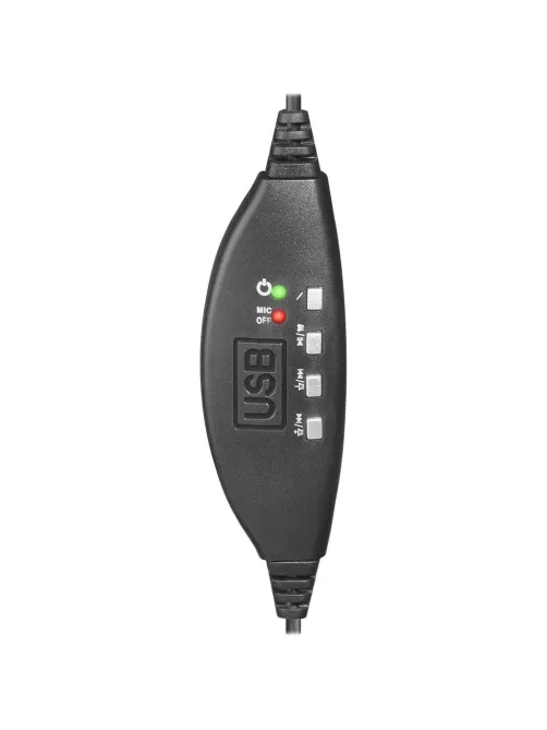 Гарнитура Defender Gryphon 750U USB, черный, 1.8м кабель