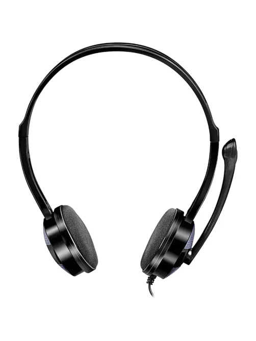 Гарнитура Sven AP-151MV 1.2м черный проводные оголовье (SV-015411)