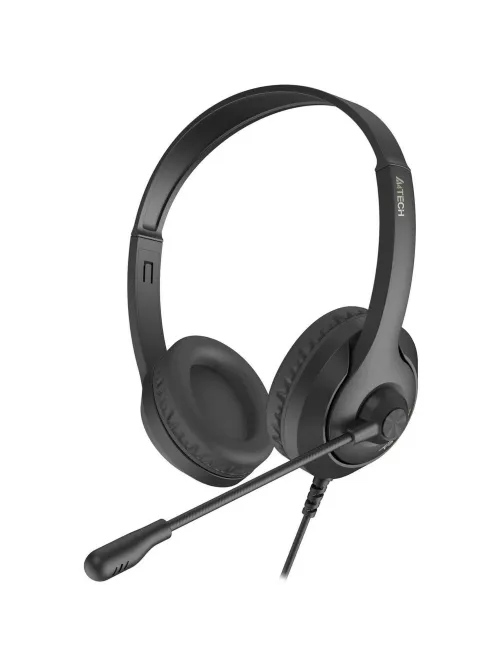 Гарнитура A4Tech Fstyler (FH100I (STONE BLACK)) черный 1.8м накладные