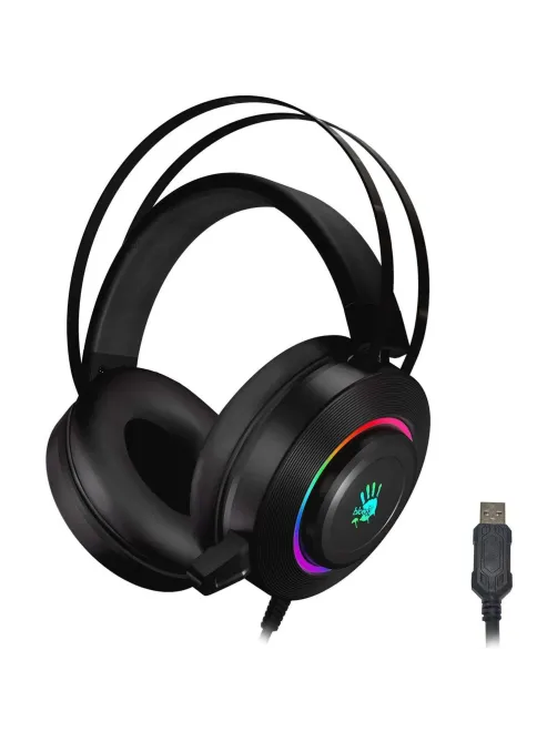 Гарнитура A4Tech Bloody G521 черный 2.3м/USB (G521 (BLACK))
