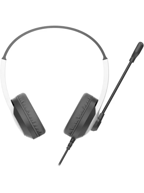 Гарнитура A4Tech Fstyler (FH100U (PANDA)) белый/черный 2м накладные USB