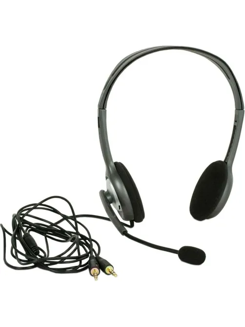 Гарнитура Logitech Stereo Headset H110 Silver [981-000459