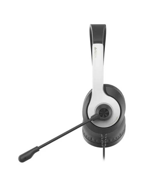 Гарнитура A4Tech Fstyler (FH100U (PANDA)) белый/черный 2м накладные USB