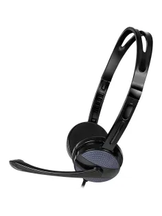 Гарнитура Sven AP-151MV 1.2м черный проводные оголовье (SV-015411)