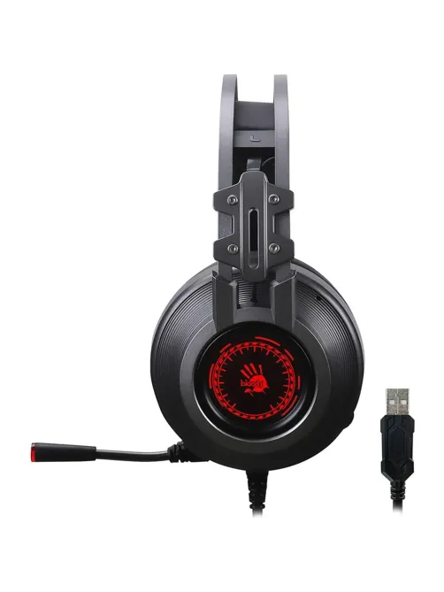 Гарнитура A4Tech Bloody J527 серый 2м мониторные USB (J527)