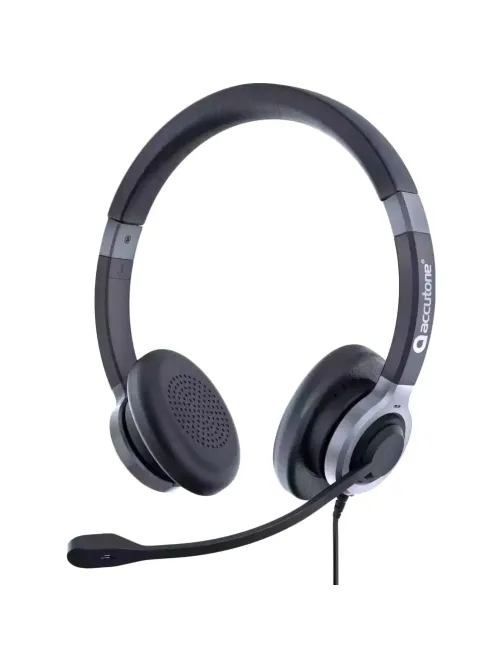 Гарнитура проводная Accutone UB610MK3 ProNC USB Comfort (ZE-UB610MK3-ENC)