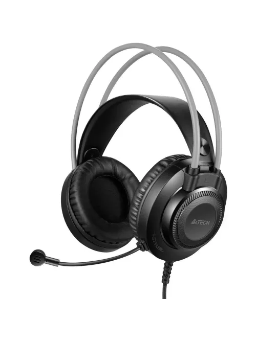 Гарнитура A4Tech Fstyler (FH200I GREY) серый 1.8м накладные