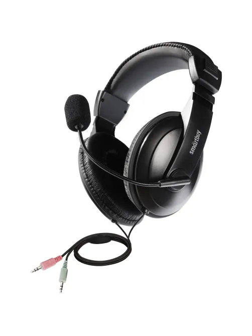 Гарнитура SmartBuy COMMANDO (SBH-7000), стерео рег.громк, кабель 2.5м