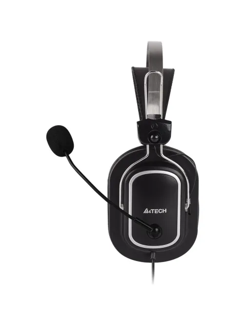 Гарнитура A4Tech (HU-50) черный 2м накладные USB