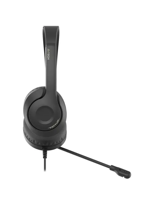 Гарнитура A4Tech Fstyler (FH100U (STONE BLACK)) черный 2м накладные USB