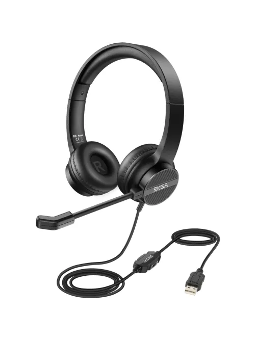 Гарнитура EKSA H12E. Проводная