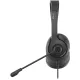 Гарнитура A4Tech Fstyler FH100 черный 2м накладные (FH100 (STONE BLACK))