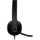 Гарнитура Logitech для ПК с микр. H540 черный 1.8м накладн.USB (981-000481)
