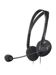 Гарнитура Defender Aura 102 черный, кабель 1,8 м (63102)