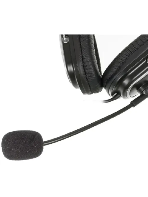 Гарнитура A4Tech HS-50 черный 2.4м мониторные