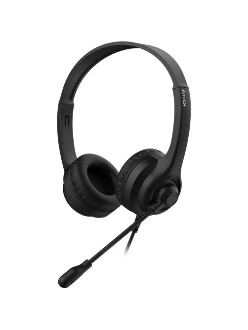 Гарнитура A4Tech HS-8i черный 1.8м накладные оголовье