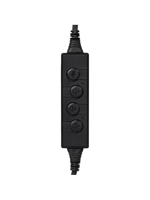 Гарнитура HWH001 проводные с микрофоном USB 2.0/регулятор/1.9м