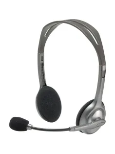 Гарнитура Logitech Stereo Headset H110 Silver [981-000459