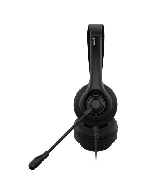 Гарнитура A4Tech HS-8i черный 1.8м накладные оголовье