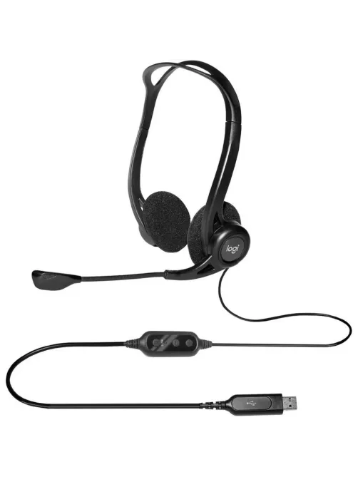 Гарнитура Logitech Headset PC 960, Stereo, OEM, USB, [981-000100]