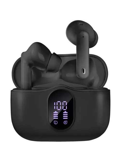 Наушники Sven E-315B, черный, Bluetooth, TWS, ANC, ENC