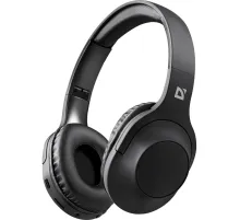 Наушники Defender FreeMotion B445 черный, микрофон, Bluetooth