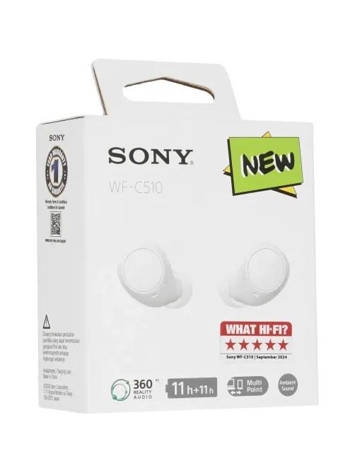 Наушники Sony WF-C510 WZ белый