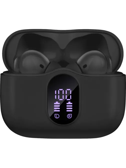 Наушники Sven E-315B, черный, Bluetooth, TWS, ANC, ENC