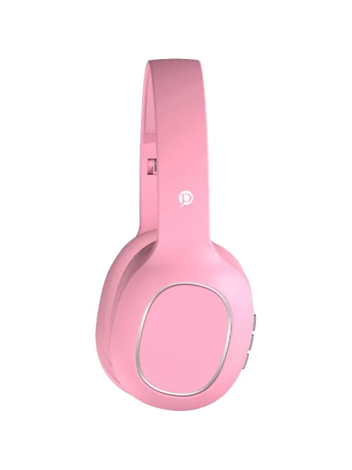 Наушники Pero BH04 Pink, bluetooth, полноразмерные