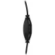 Наушники Оклик (HP-M211VB) HP-M211V, мониторные, 1.8м черный проводные