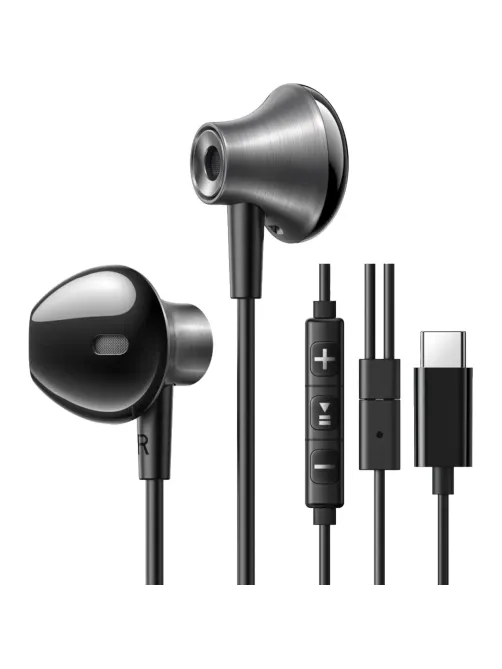 Наушники Ugreen EP106 (35756) Wired Earphones Type-C черный