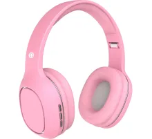 Наушники Pero BH04 Pink, bluetooth, полноразмерные
