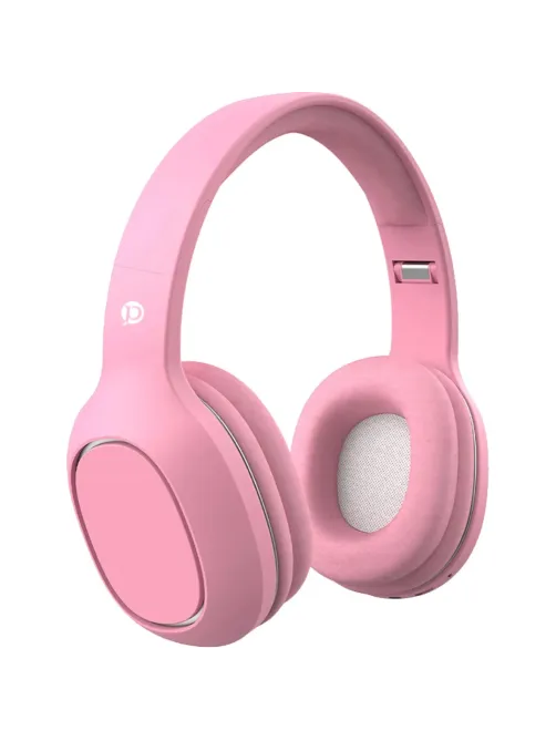 Наушники Pero BH04 Pink, bluetooth, полноразмерные