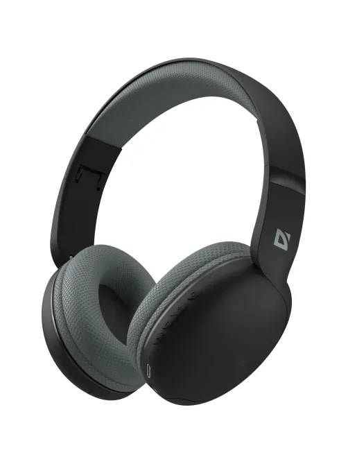 Наушники Defender FreeMotion B480 черный, микрофон, Bluetooth