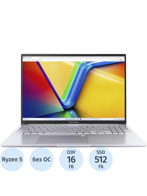 Ноутбук Asus M1605NAQ-MB123(90NB1832-M00570)R5-150/16Gb/512Gb SSD/16/NoOS