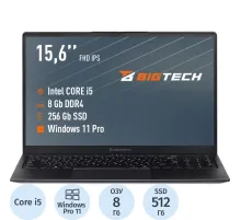 Ноутбук BigTech НЕ167 (HE167-I4A8W) I5-1235U/8Gb/256Gb SSD/15.6/RJ45/W11P