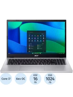 Ноутбук Acer EX215-57-76DA(NX.EJBER.006)i7-13620H/16Gb/1Tb SSD/15.6/noOS