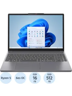 Ноутбук Lenovo IP Slim 3 15AHP10(83KA0015RK)R5-8540U/16Gb/512GbSSD/15.3/DOS