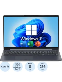 Ноутбук Lenovo IdeaPad 3 15IAU7(82RKWLQNWO)I3-1215U/8Gb/256GbSSD/15.6/W11P