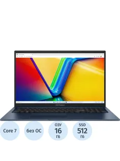 Ноутбук Asus X1704VA-AU1108(90NB13X2-M00MU0)Core7-150U/16Gb/512Gb/17.3/NoOS