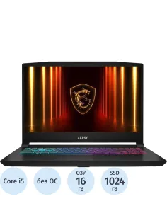 Ноутбук MSI B14WFK-618(9S7-1587C1-618)i5-14450HX/16Gb/1Tb/RTX5060/15.6/NoOS