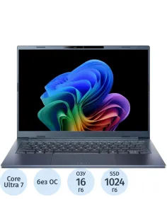 Ноутбук Acer (NX.JNBCD.008) Ultra 7-256V/16Gb/1Tb SSD/14/noOS