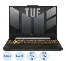 Ноутбук Asus F17 FX707VJB(90NR0MY5-M003R0)Core 5-210H/16G/512/RTX/17.3/NoOS