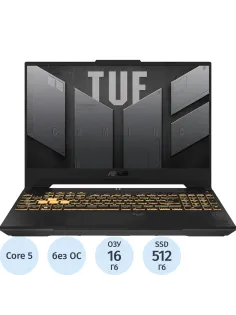 Ноутбук Asus F17 FX707VJB(90NR0MY5-M003R0)Core 5-210H/16G/512/RTX/17.3/NoOS